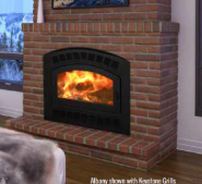 Kozy Heat Wood Burning Fireplace